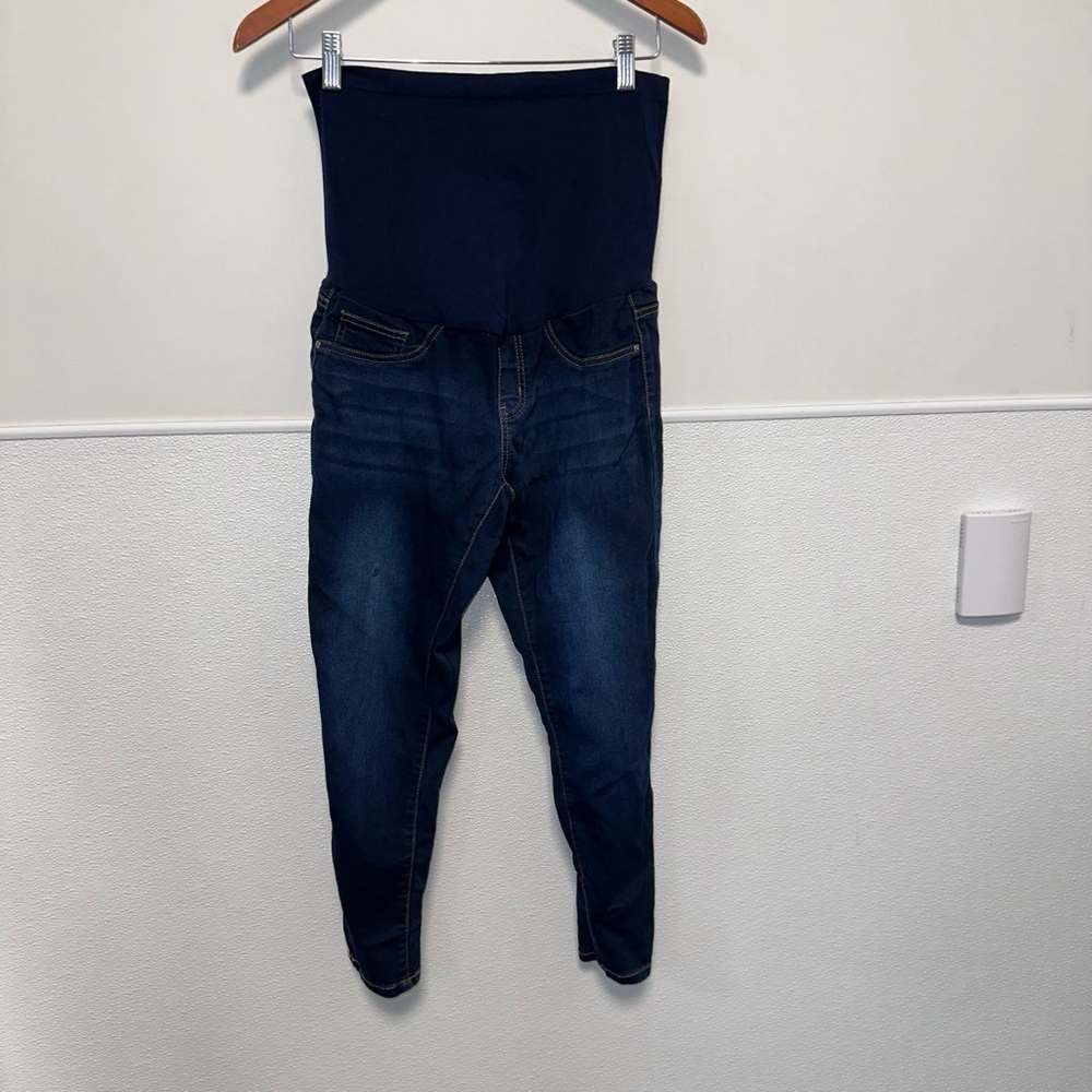 Women's Bella Vida Maternity Jeans Size Small Blue - Picture 2 of 9
